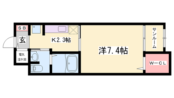 ブリーズコート城北の物件間取画像
